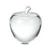 Solid Crystal Apple Paperweight