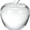 Solid Crystal Apple Paperweight