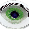 7" MultiColor Glass Art Glass Eye Centerpiece