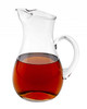 Mouth Blown Ice Tea  Martini or Water Glass Pitcher  36 oz