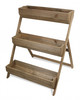 3 Tier Wooden Shelves Storage Plant Stand