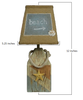 Seaside Accent Lamp with Rope and Starfish