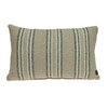 Oatmeal Stripe Weave Lumbar Throw Pillow