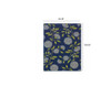 7' x 10' Indigo and Lime Green Floral Indoor Outdoor Area Rug