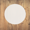 6' Round Beige Non Sip Rug Pad