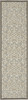 2 x 6 Natural and Gray Indoor Outdoor Runner Rug