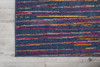 8 x 10 Rainbow Abstract Striations Area Rug