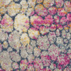 2 x 8 Yellow and Pink Coral Reef Runner Rug