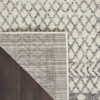 7 x 10 Ivory and Gray Geometric Area Rug