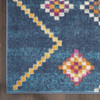 4 x 6 Navy Blue Berber Pattern Area Rug