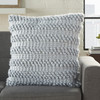 XL Periwinkle Pom-Pom Detailed Throw Pillow