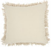 Cream Bohemian Decorative Throw Pillow