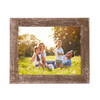 20" x 30" Rustic Farmhouse Espresso Wood Frame