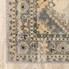 5 x 7 Gray and Beige Aztec Pattern Area Rug