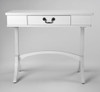 Acacia and Pinewood White Writing Desk