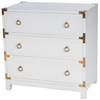 Forster Glossy White Campaign Chest