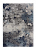 2 x 3 Navy Blue Cobblestone Pattern Scatter Rug