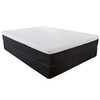 10.5" Lux Gel Infused Memory Foam and High Density Foam Mattress Queen