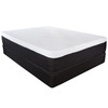 13" Hybrid Lux Memory Foam and Wrapped Coil Mattress King