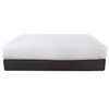 10.5" Hybrid Lux Memory Foam and Wrapped Coil Mattress Full Cal King