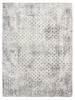 7 x 10 Gray and Ivory Distressed Area Rug