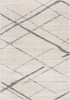 5 x 8 Gray Modern Abstract Pattern Area Rug