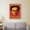 8.5" x 11" Houdini Master of Mystery Vintage Magic Poster Wall Art