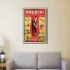 20" x 30" Houdini Handcuff King Vintage Magic Poster Wall Art