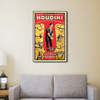 16" x 24" Houdini Handcuff King Vintage Magic Poster Wall Art