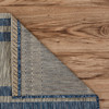 8 x 9 Navy Ship Helm Indoor Outdoor Area Rug