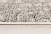 3 x 15 Ivory and Gray Modern Weathered Runner Rug