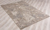 3 x 15 Ivory Distressed Diamonds Runner Rug