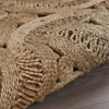 Floral Fantasy Natural Jute Area Rug