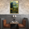 16" x 24" Vintage 1920s Adirondack Mountains Wall Art