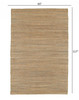 8 x 10 Tan and Gray Boho Chic Area Rug