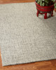 5 x 8 Tan and Ivory Grid Area Rug