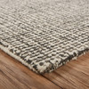 9 x 12 Gray Interwoven Maze Area Rug