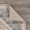 8 x 10 Gray and Soft Pink Traditional Area Rug