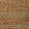 8 x 10 Seafoam and Tan Bohemian Striped Area Rug