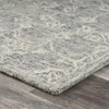 3 x 5 Gray Floral Finesse Area Rug