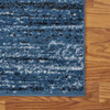 8 x 10 Blue Abstract Ocean Area Rug