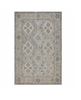 5 x 8 Blue and Tan Traditional Area Rug