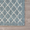 2 x 3 Blue Array Indoor Outdoor Scatter Rug