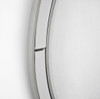 Simply Lined Silver Mirror