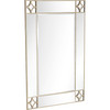 Champagne Finish Wall Mirror