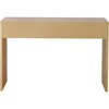 Antiqued Gold Finish Console Table