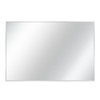 Silver Rectangular Wall Mirror