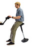 Black Tall Triangle Seat Swivel Active Balance Chair