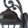 Waverly 3-Light Black Coral Wall Light