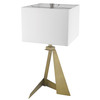 Stratos 1-Light Aged Brass Table Lamp